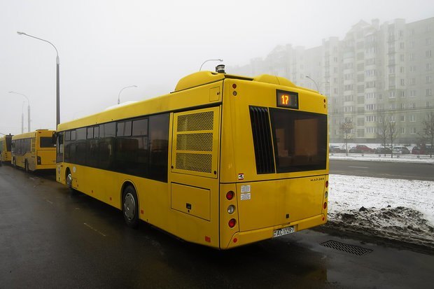 Сокращение автобусов и троллейбусов на улицах Минска