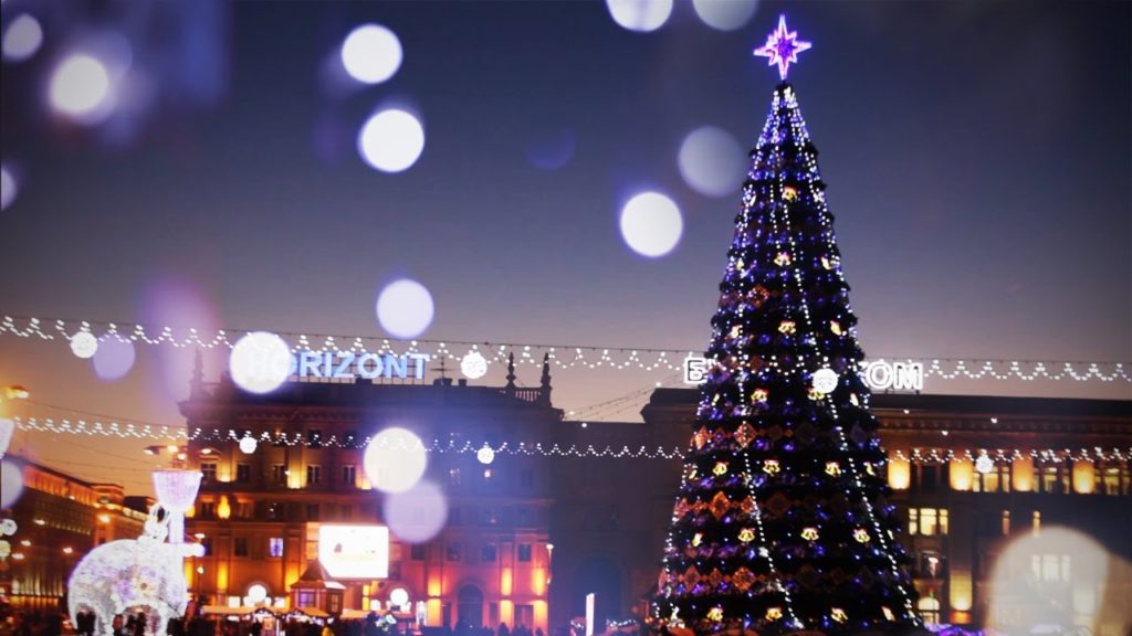 Новый год, елка, Беларусь