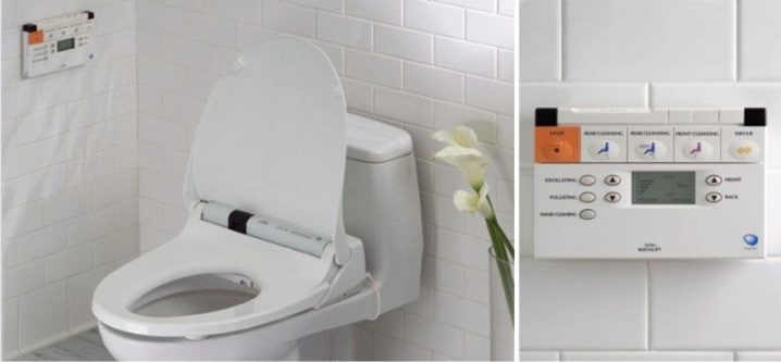 умный туалет, японский унитаз