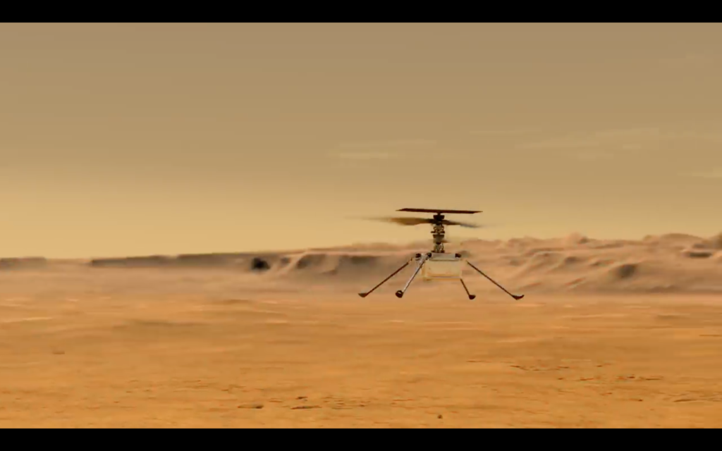 вертолет НАСА на Марсе