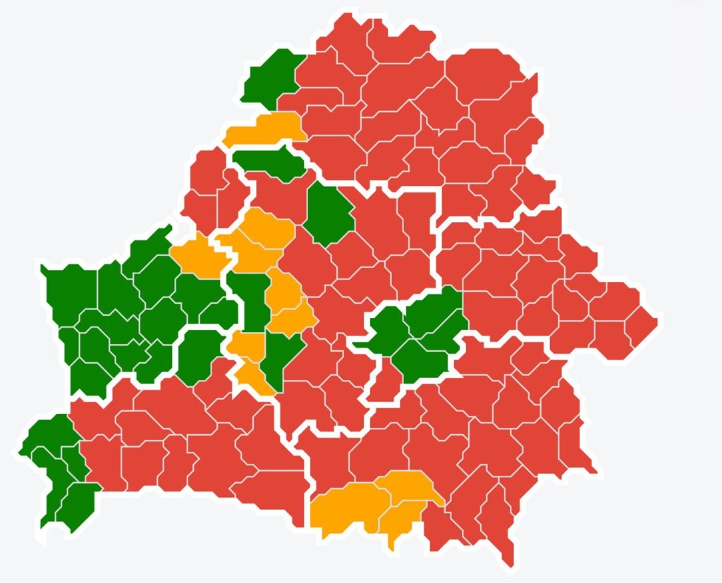 Карта беларуси слуцк