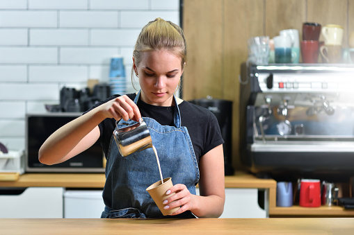 бариста, профессия, работа