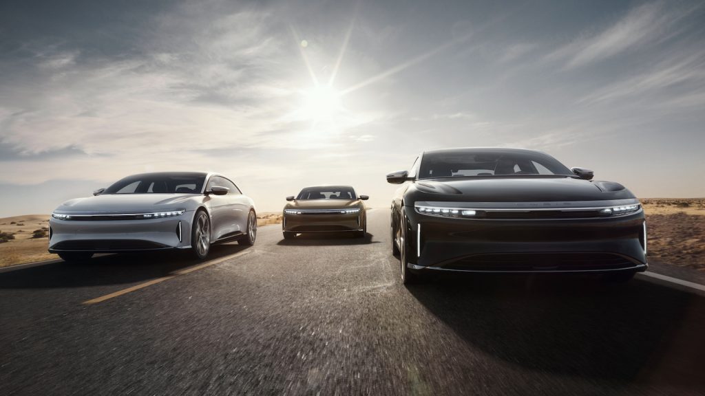 lucid-air-tesla, автомобиль Тесла, электромобиль