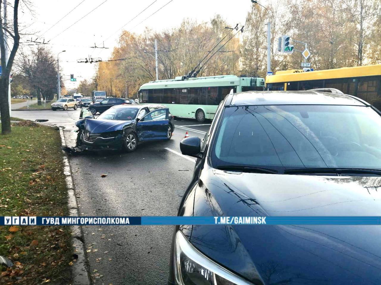 дтп, минск, машины