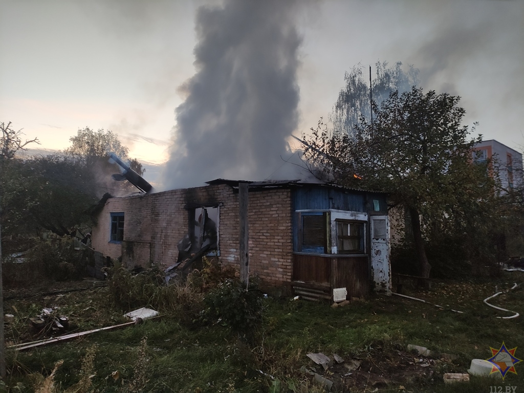 На пожаре в Гомельском районе погибли три человека