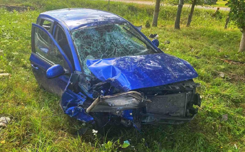 разбитая машина, дтп