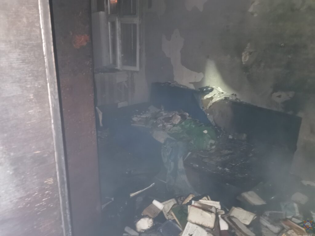 пожар, квартира