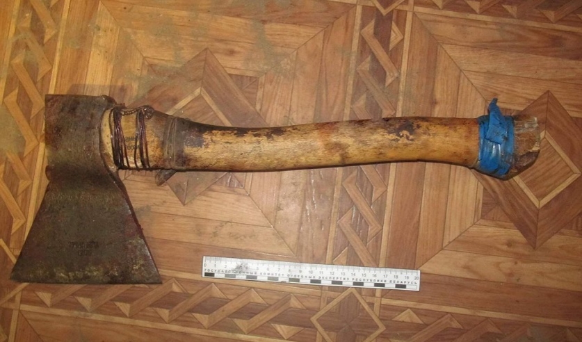 топор, оружие убийства