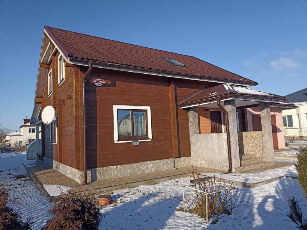 деревянный дом