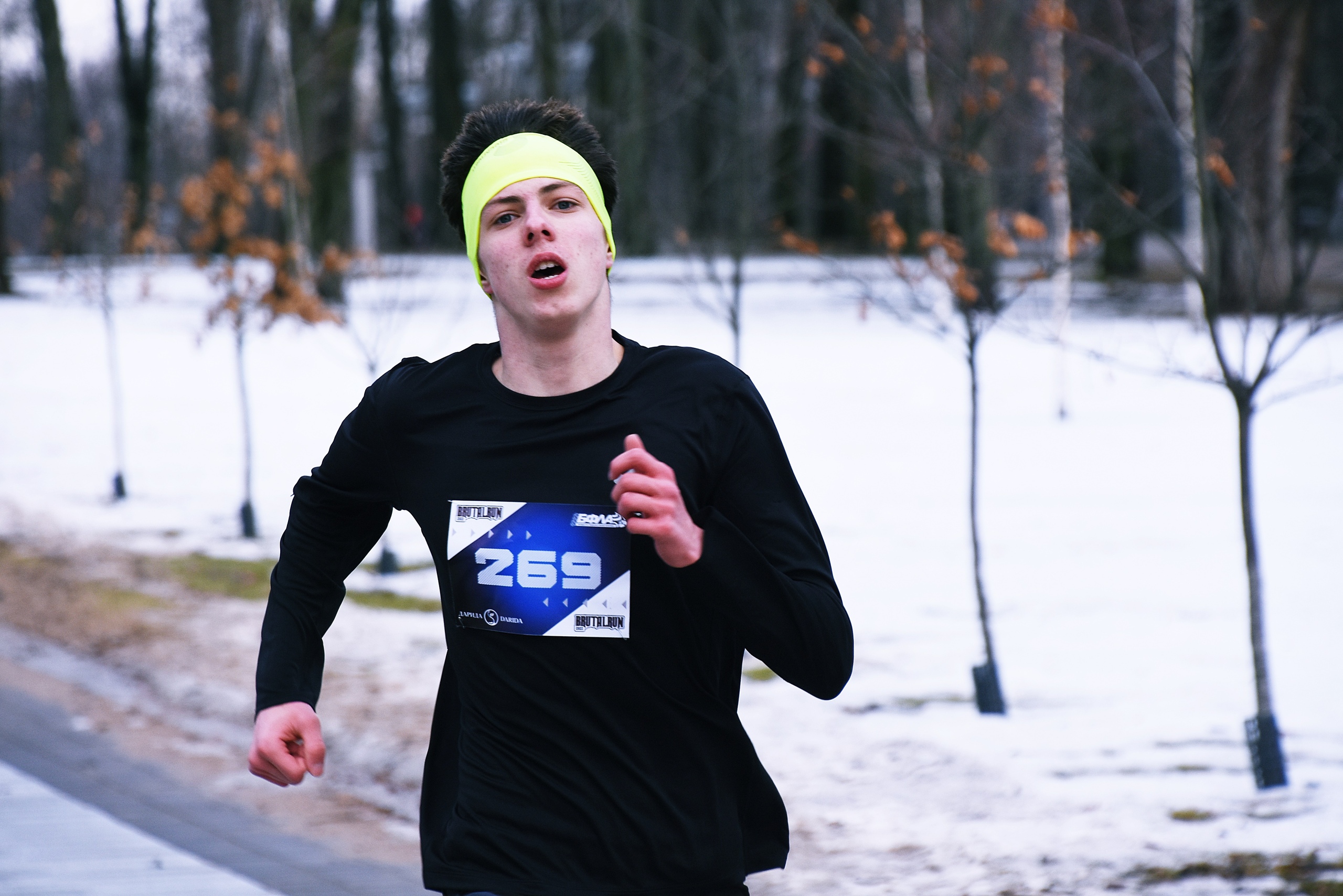 В Минске прошёл забег «Brutal run», посвящённый 23 февраля