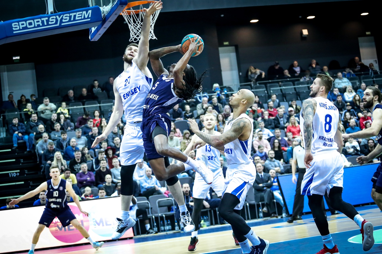 Мощный камбэк «Цмоков» в матче лиги ВТБ с «Енисеем»