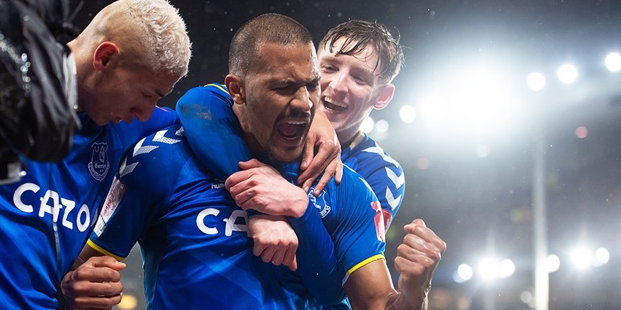 «Эвертон» прошёл в четвертьфинал Кубка Англии по футболу