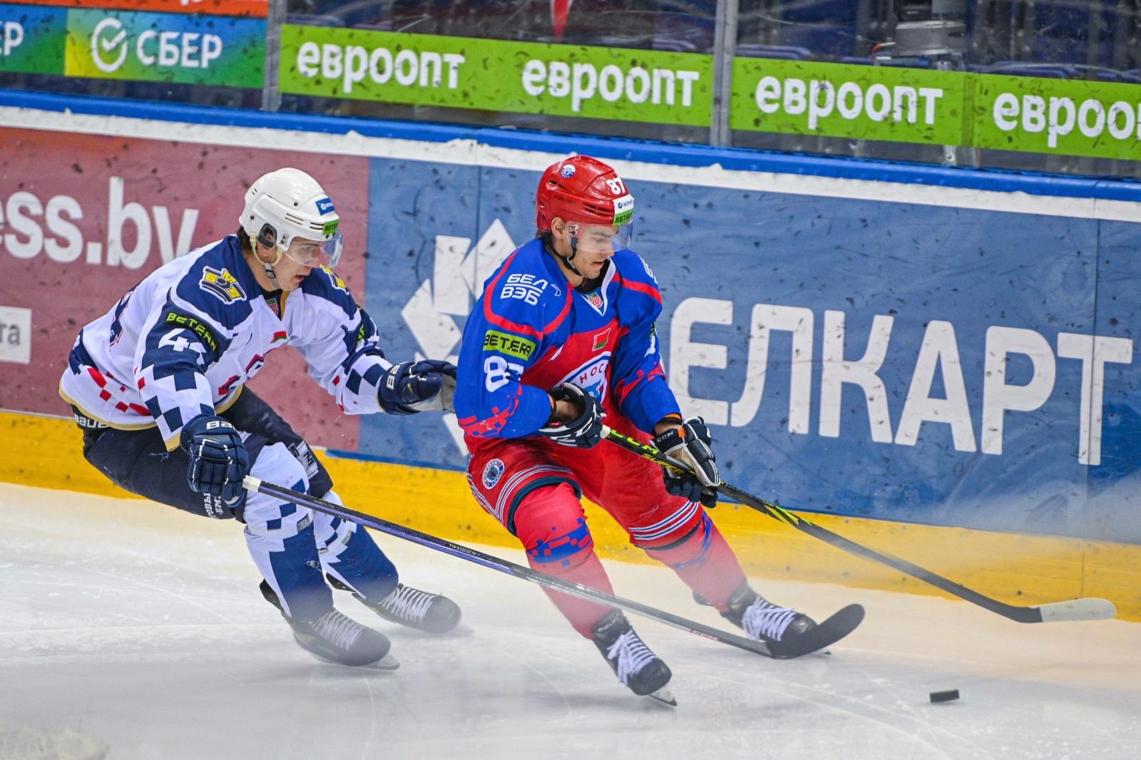 Юность Минск - Металлург Жлобин, хоккей