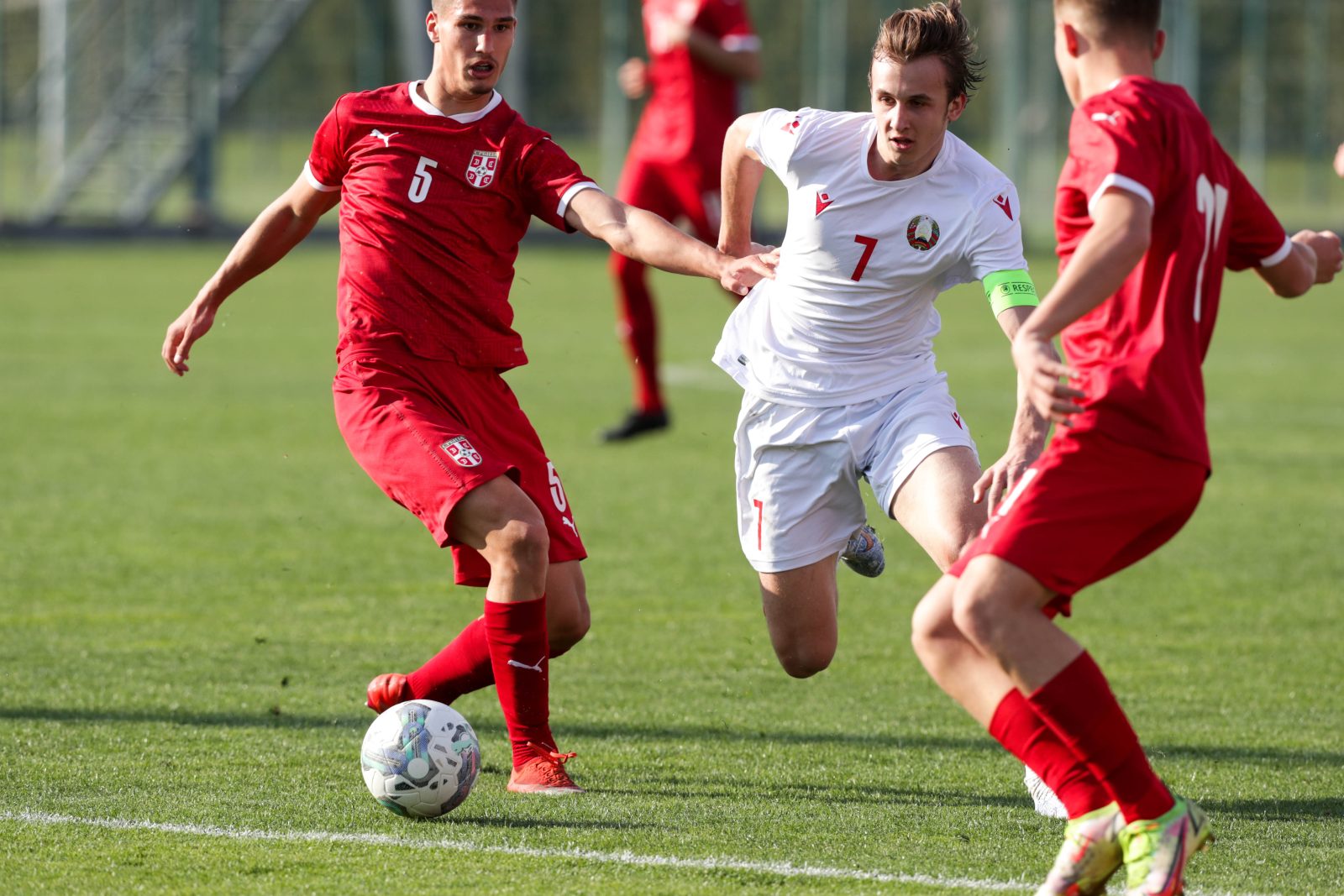 Юношеская сборная Беларуси (U17) обыграла команду Сербии в первом матче квалификации чемпионата Европы