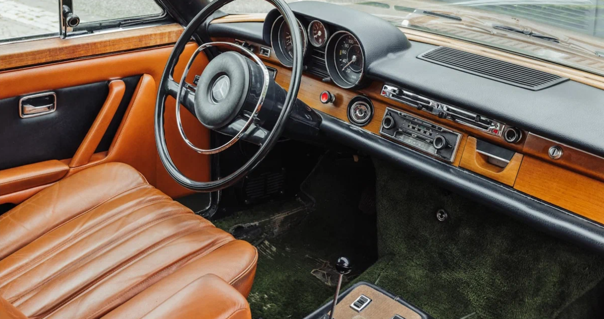 Уникальный Mercedes-Benz 300 SEL, салон