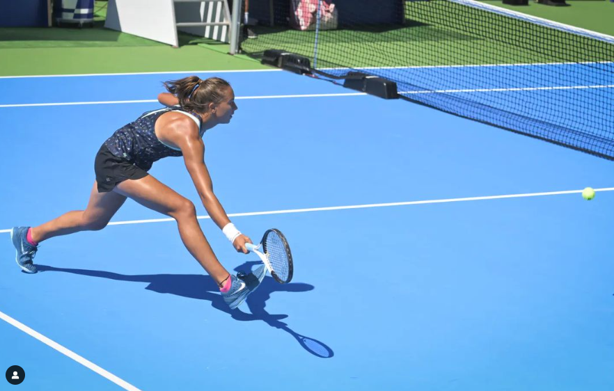 Белоруска Кристина Дмитрук вышла в финал теннисного турнира в Швейцарии