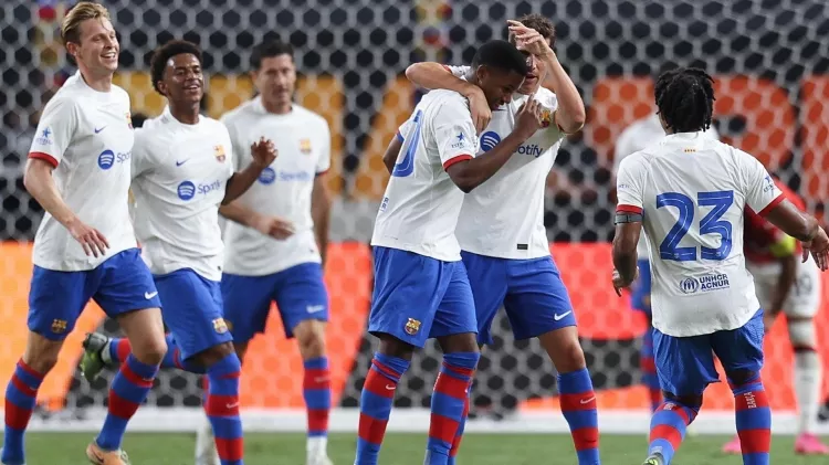 «Барселона» обыграла «Милан» на турнире в США