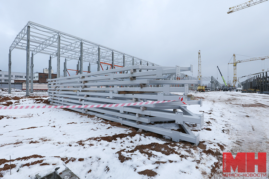 Новый завод МАЗ строят в Минске. Какие планы и на каком этапе работы