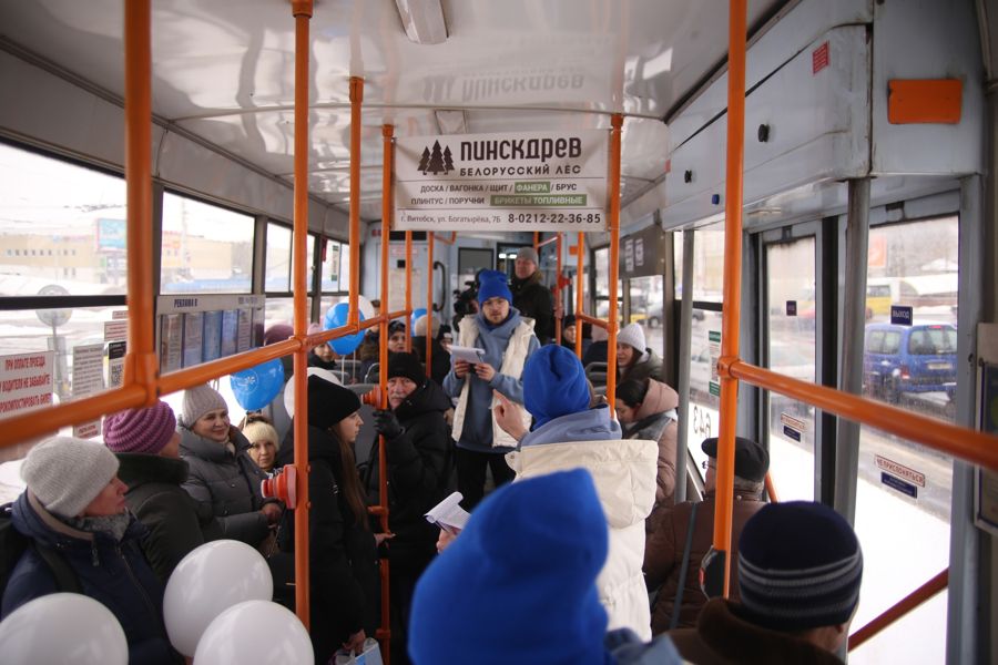 фестивальный трамвай Витебск