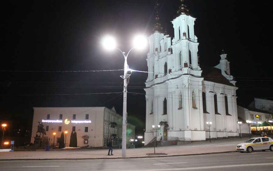 модернизация уличного освещения в Витебске