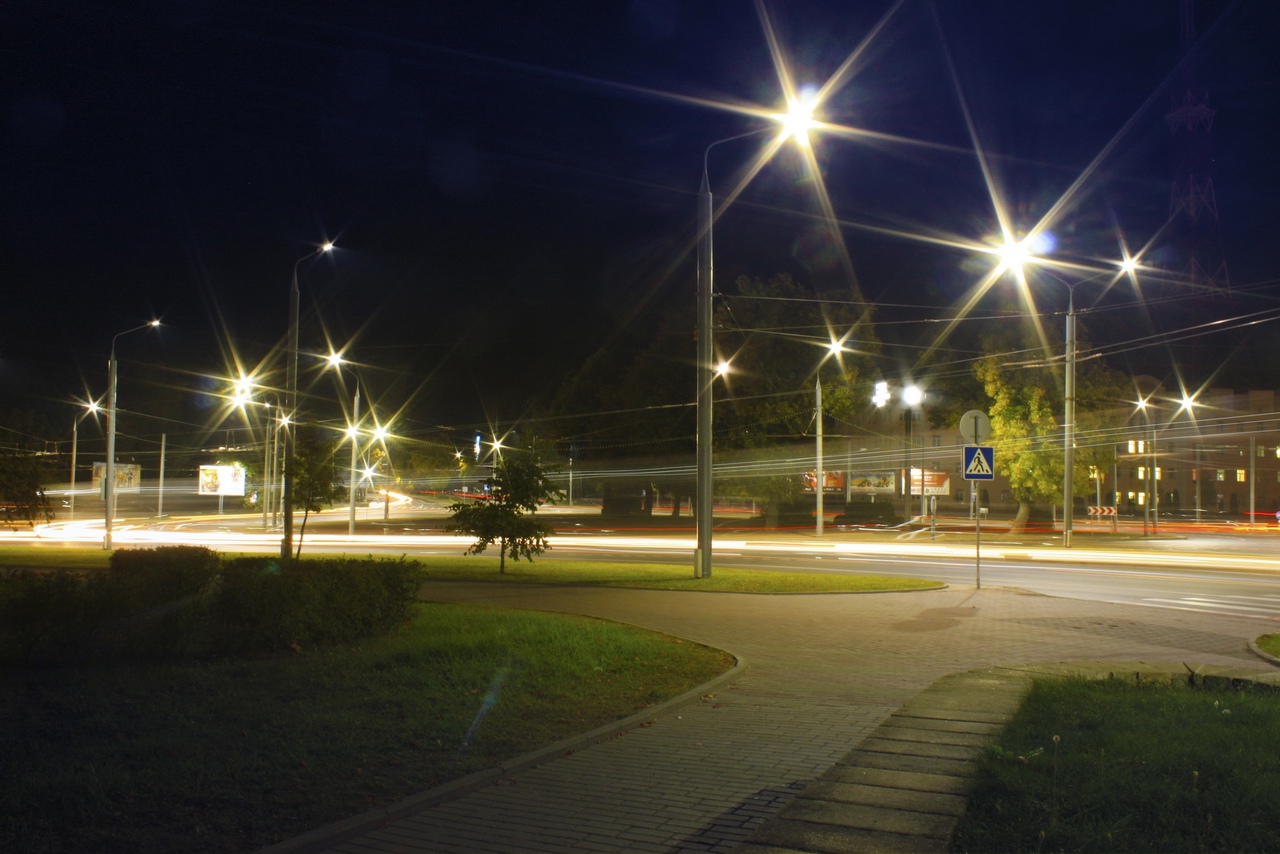 В Гродно меняют освещение
