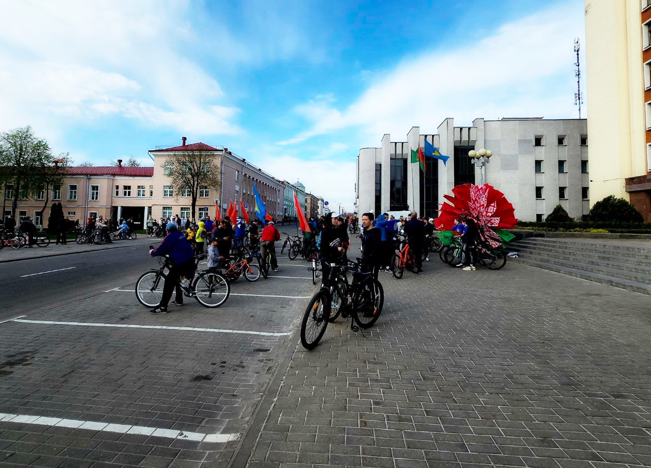 Велопробегом в Гомеле открыли велосезон