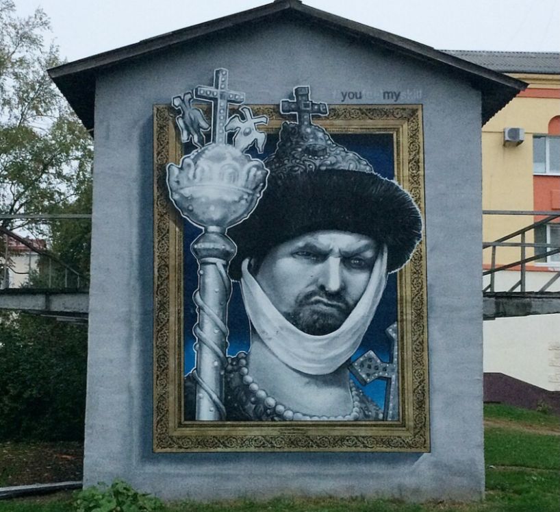 Муралы в Витебске