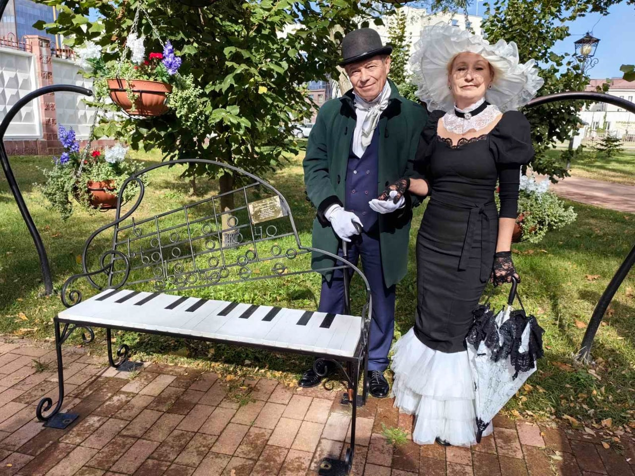 Скамейку-рояль открыли в Бресте