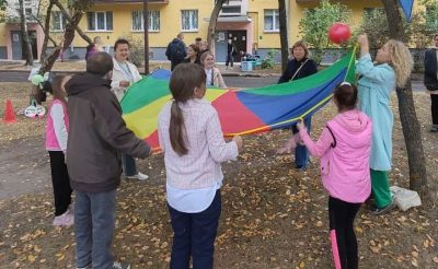 Праздник двора объединил жителей Октябрьского района Могилева