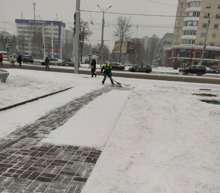 снегопад витебск