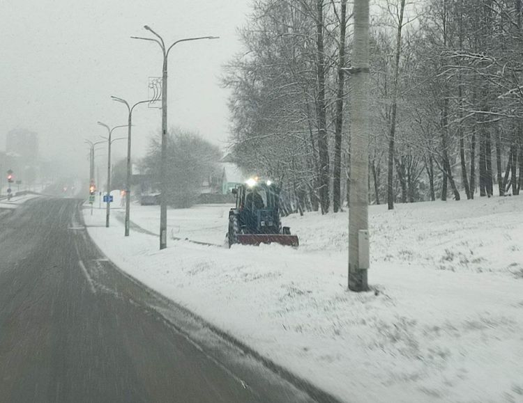 снегопад витебск