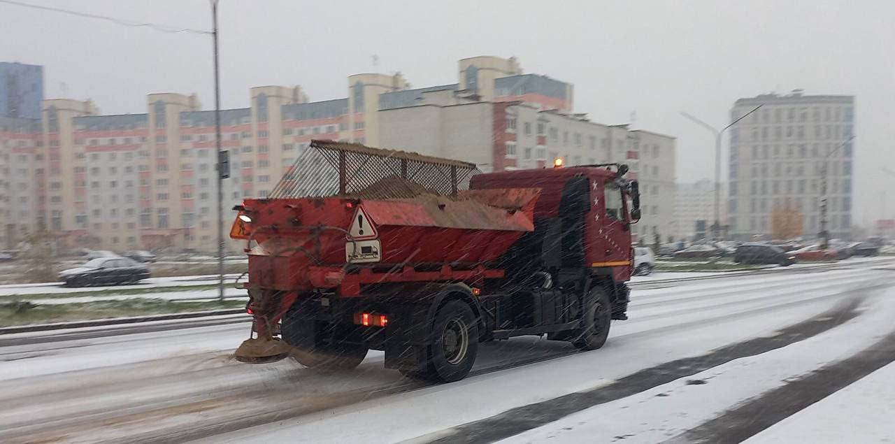 Брест снег погода