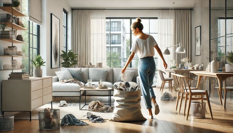 уборка в квартире