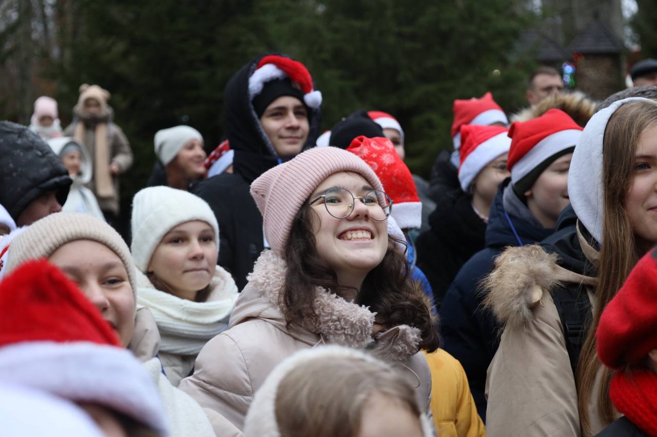 в гостях у деда мороза