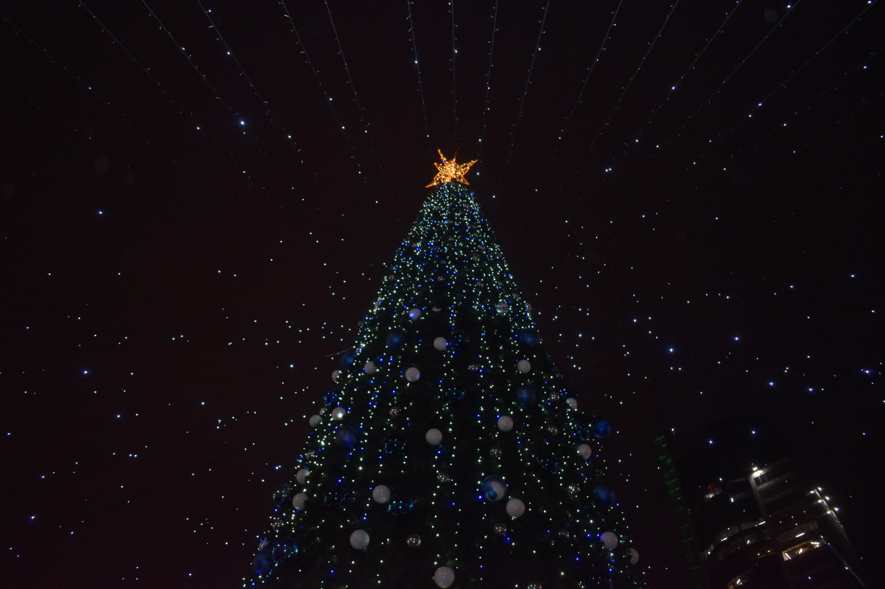 Новогоднее представление у Дворца спорта (5)