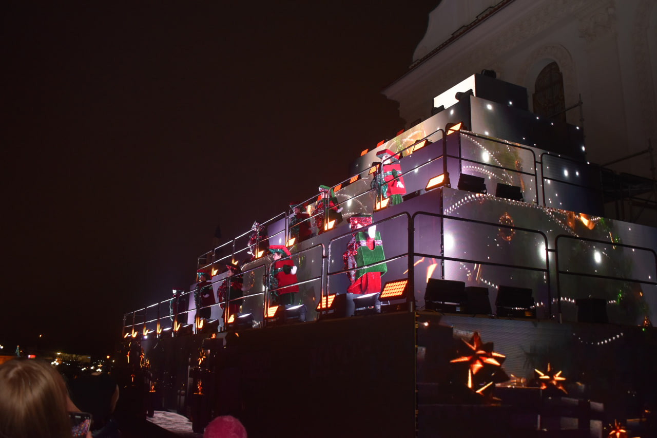 Новогоднее представление в Верхнем городе (2)