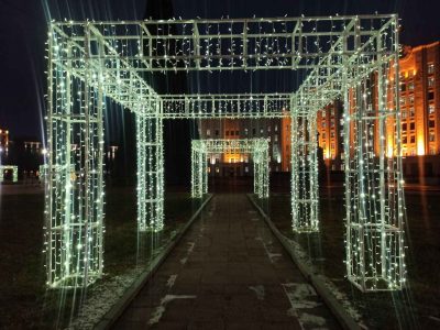 Новогоднее настроение пришло в Могилев