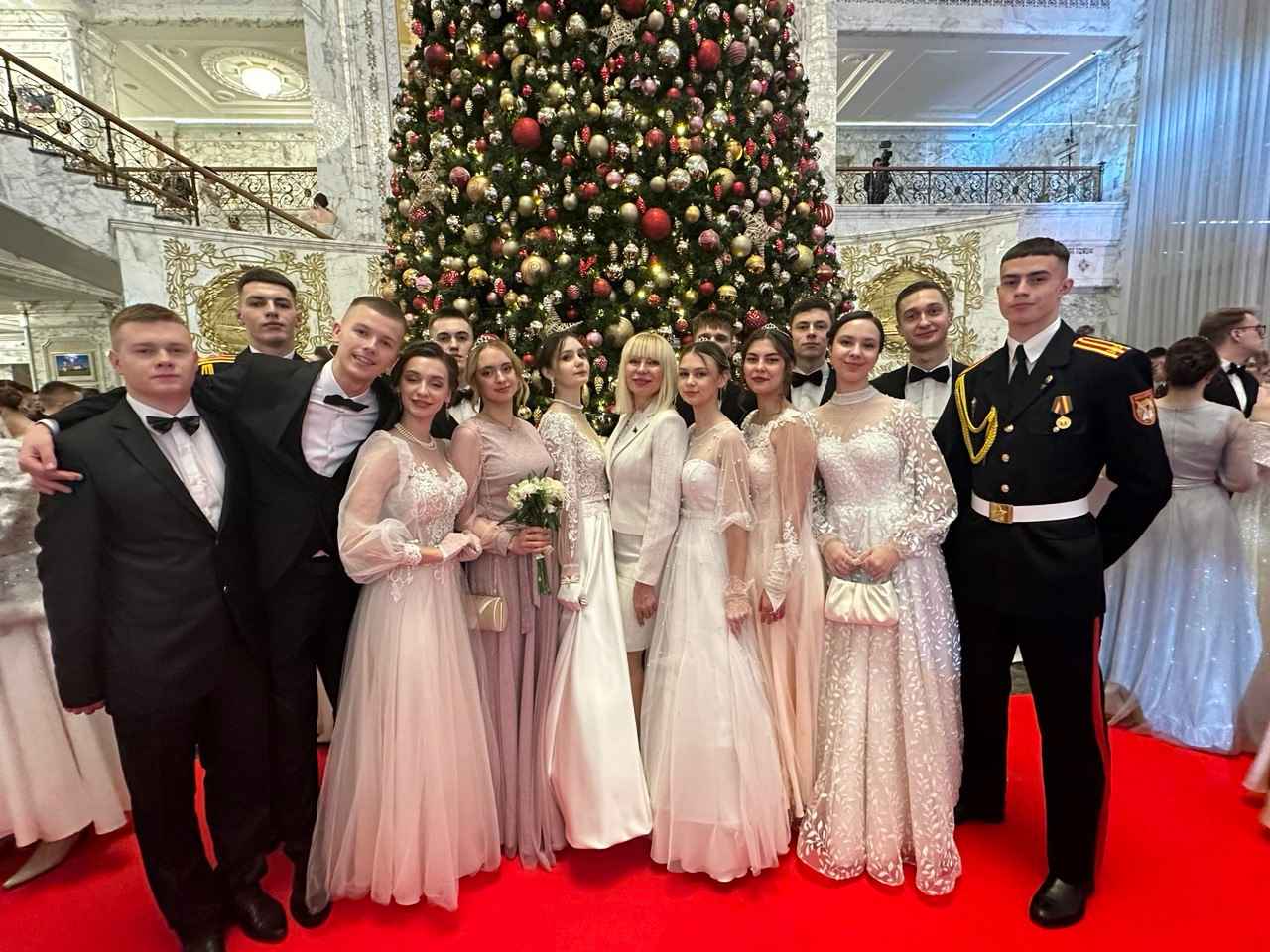 Могилевская молодежь на главном новогоднем балу страны