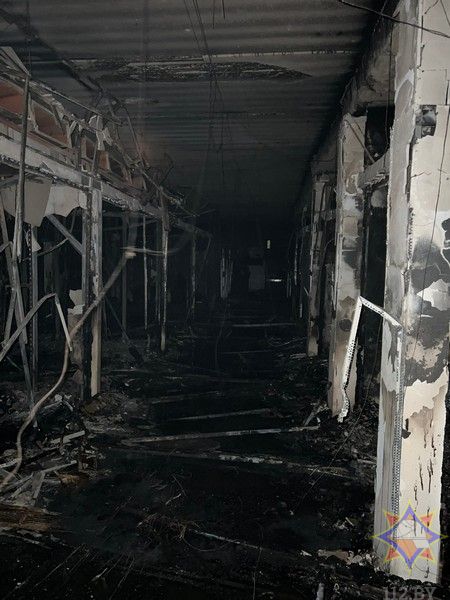 ТЦ «Беларусь» пожар