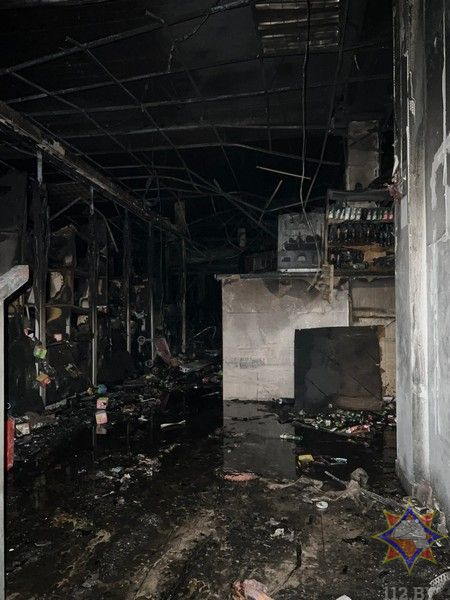 ТЦ «Беларусь» пожар