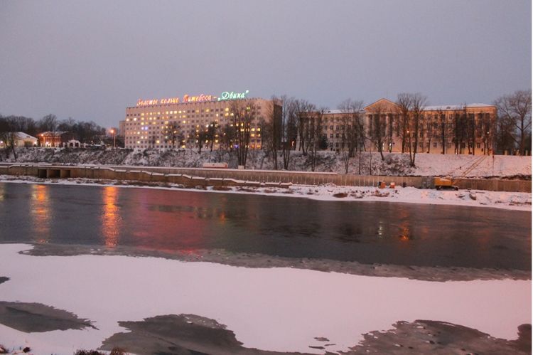 Витебск набережная Двины