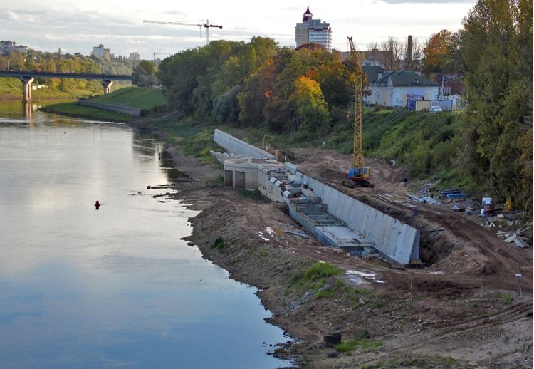 Витебск набережная Двины