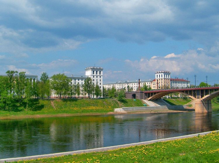 Витебск набережная Двины