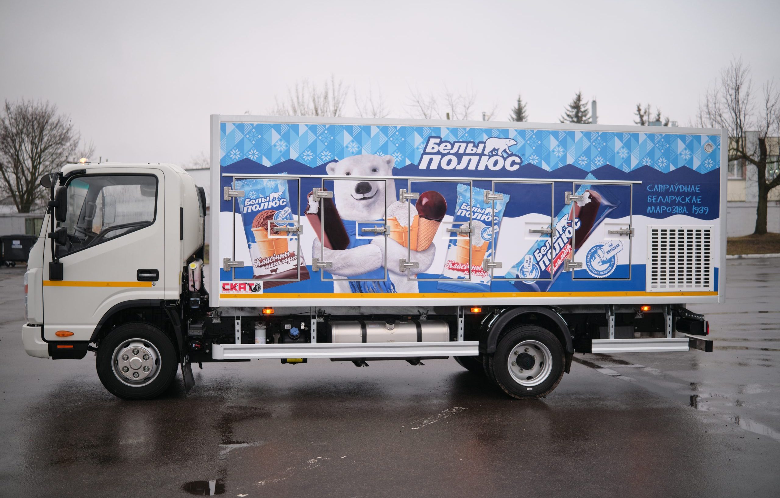 Компания, создающая популярное мороженое в Беларуси, делится опытом эксплуатации китайских грузовиков