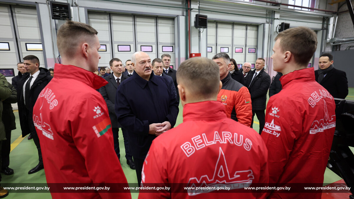 Лукашенко МАЗ