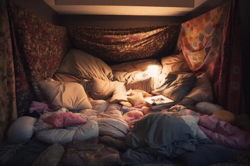 Форт из одеял