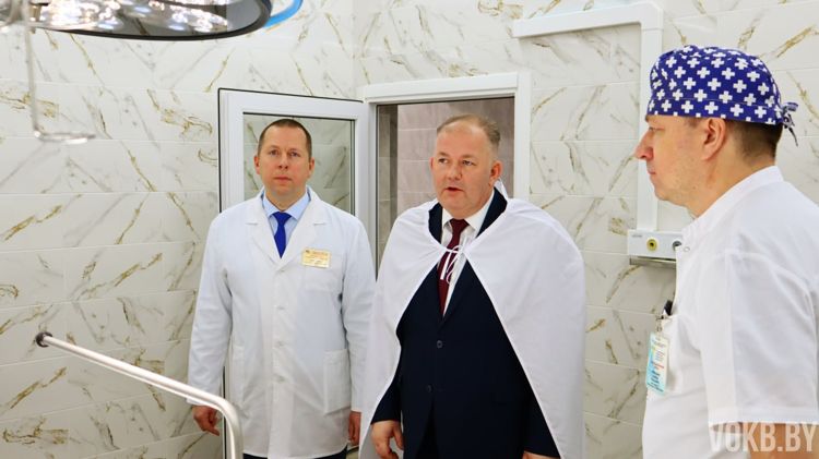 операционные в Витебской областной больнице