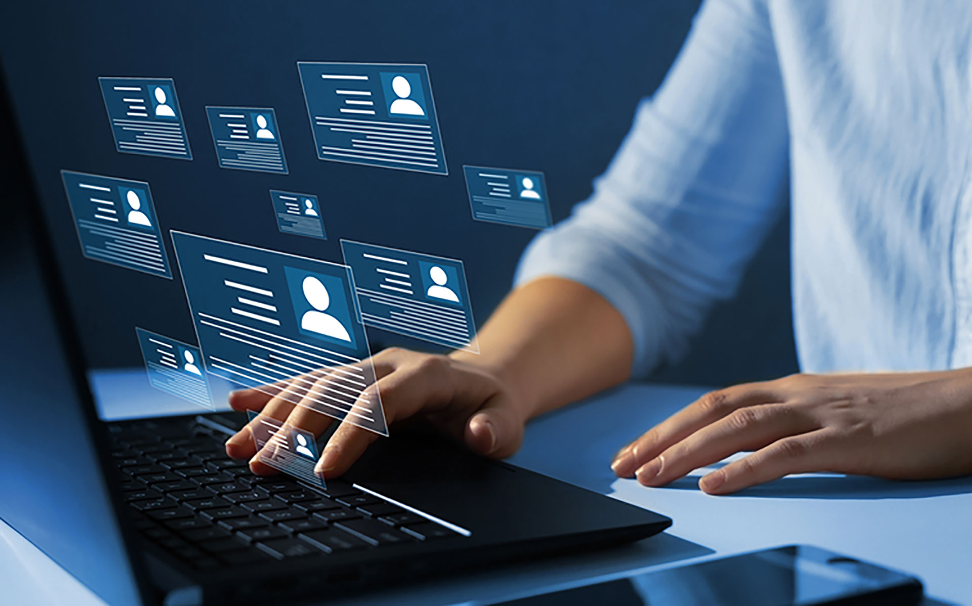 поиск данных