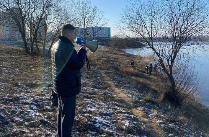 ОСВОД, рыбалка, зима