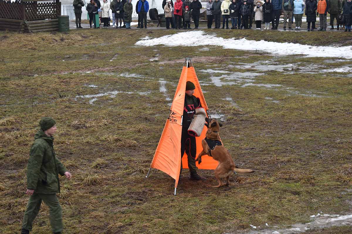 Мероприятие, приуроченное к Дню защитника отчества на "Линии Сталина" 2024 г.